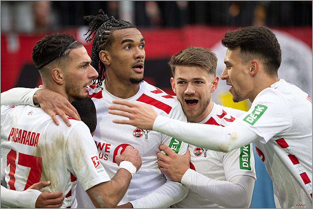 2. Fussball Bundesliga, 1.FC Köln - SV 07 Elversberg, 25.01.2025
